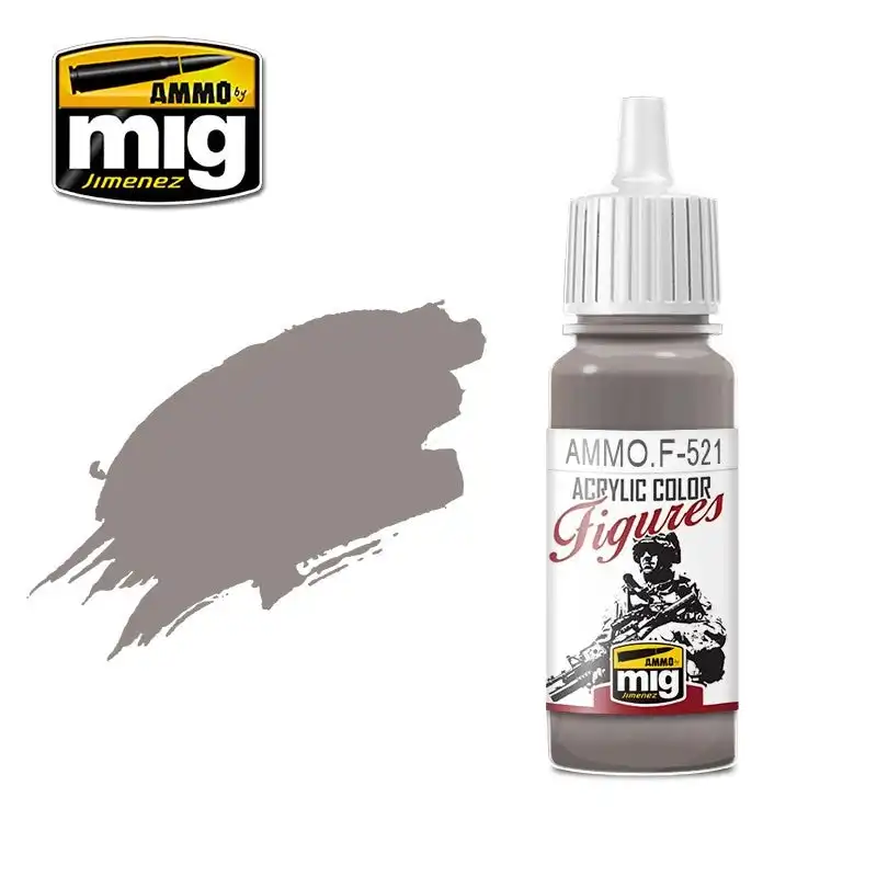 Ammo By Mig Figures Paints Grey Light Brown 17ml