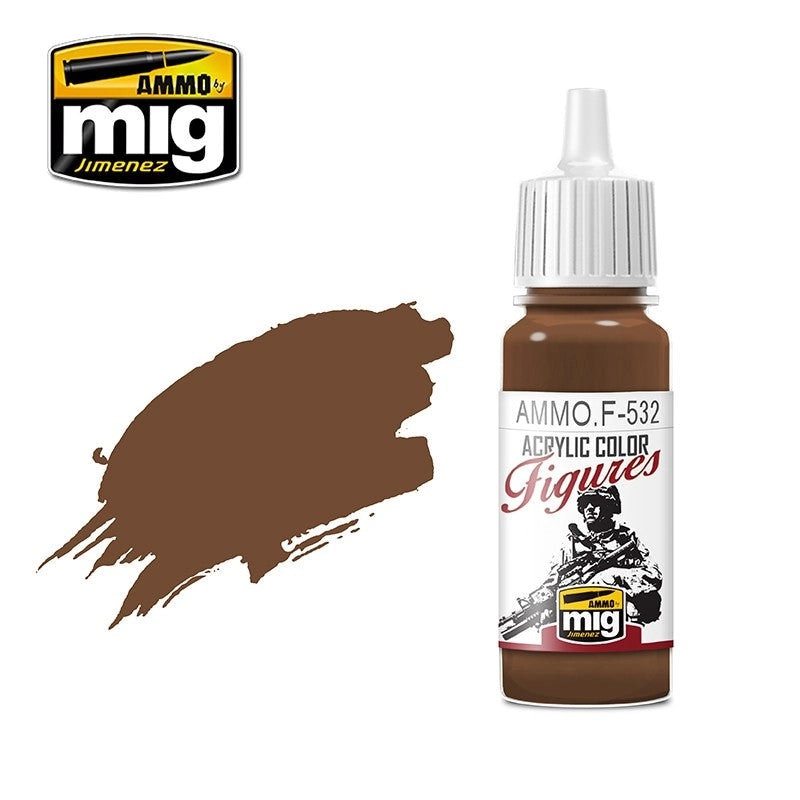 Ammo By Mig Figures Paints Red Brown 17ml