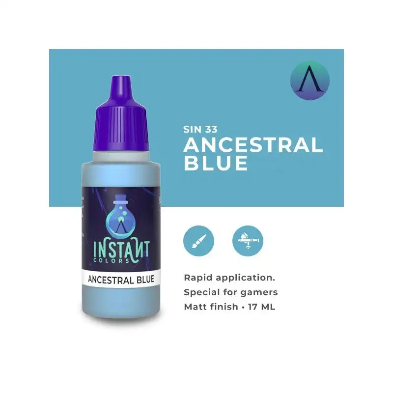 Scale 75 Instant Colors Ancestral Blue 17ml