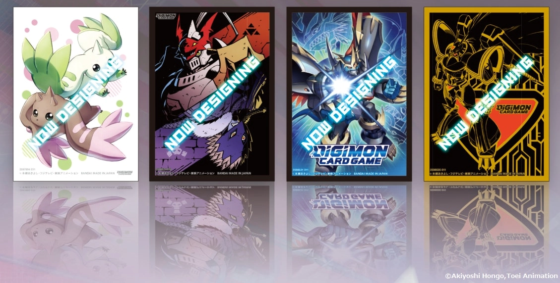 Digimon Card Game Official Sleeves Display Set 3