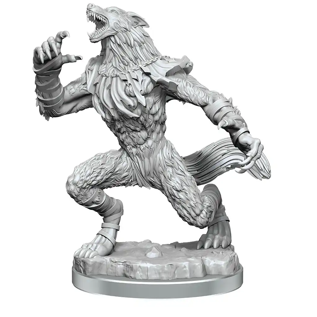 Magic the Gathering Unpainted Miniatures Arlinn Kord & Tovolar