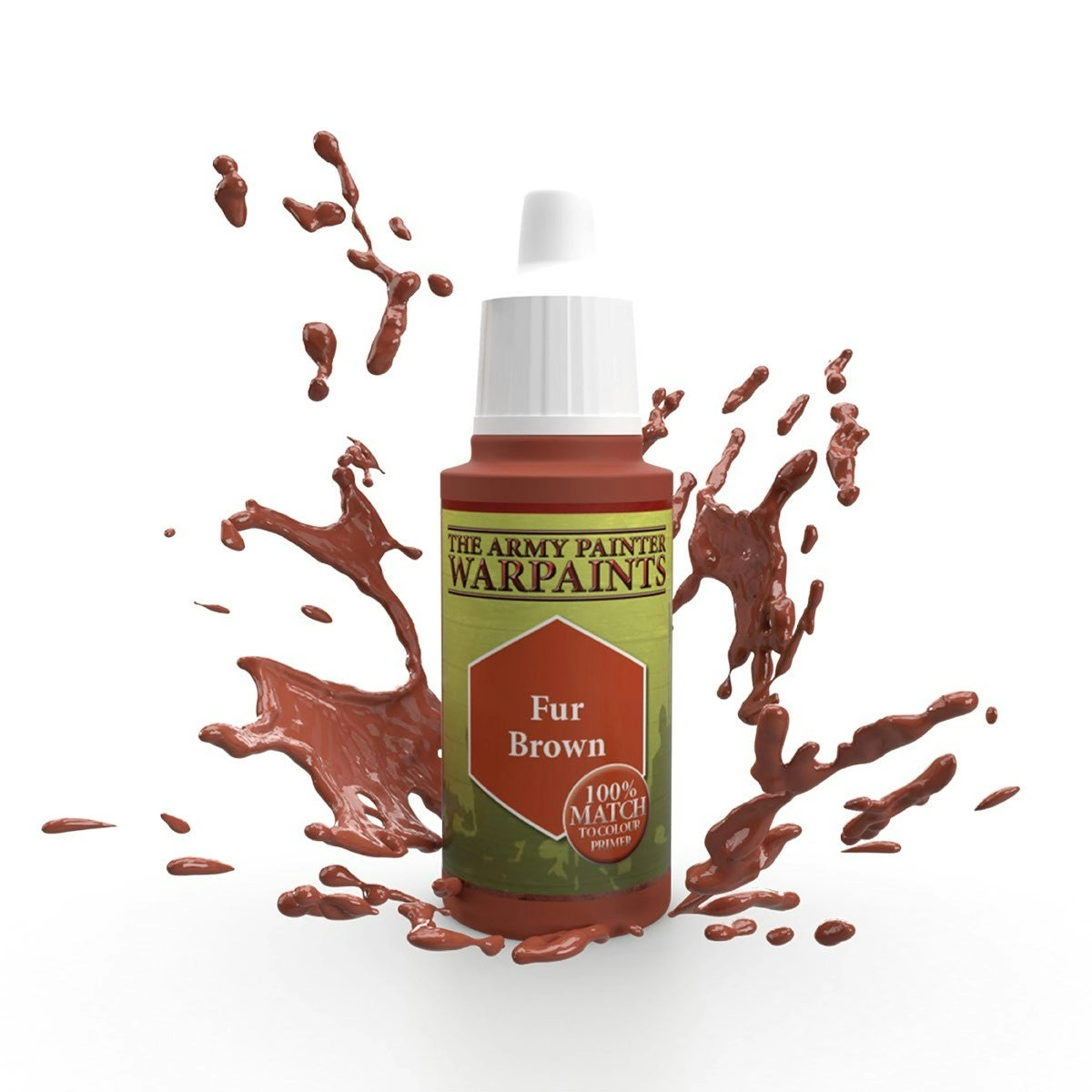 Army Painter Warpaints - Fur Brown Acrylic Paint 18ml