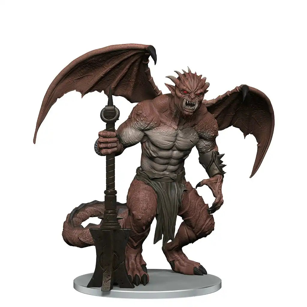 D&D Icons of the Realms Archdevils Hutijin, Moloch, Titivilus