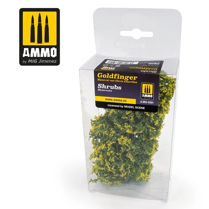 Ammo By Mig Dioramas - Shrubs - Goldfinger