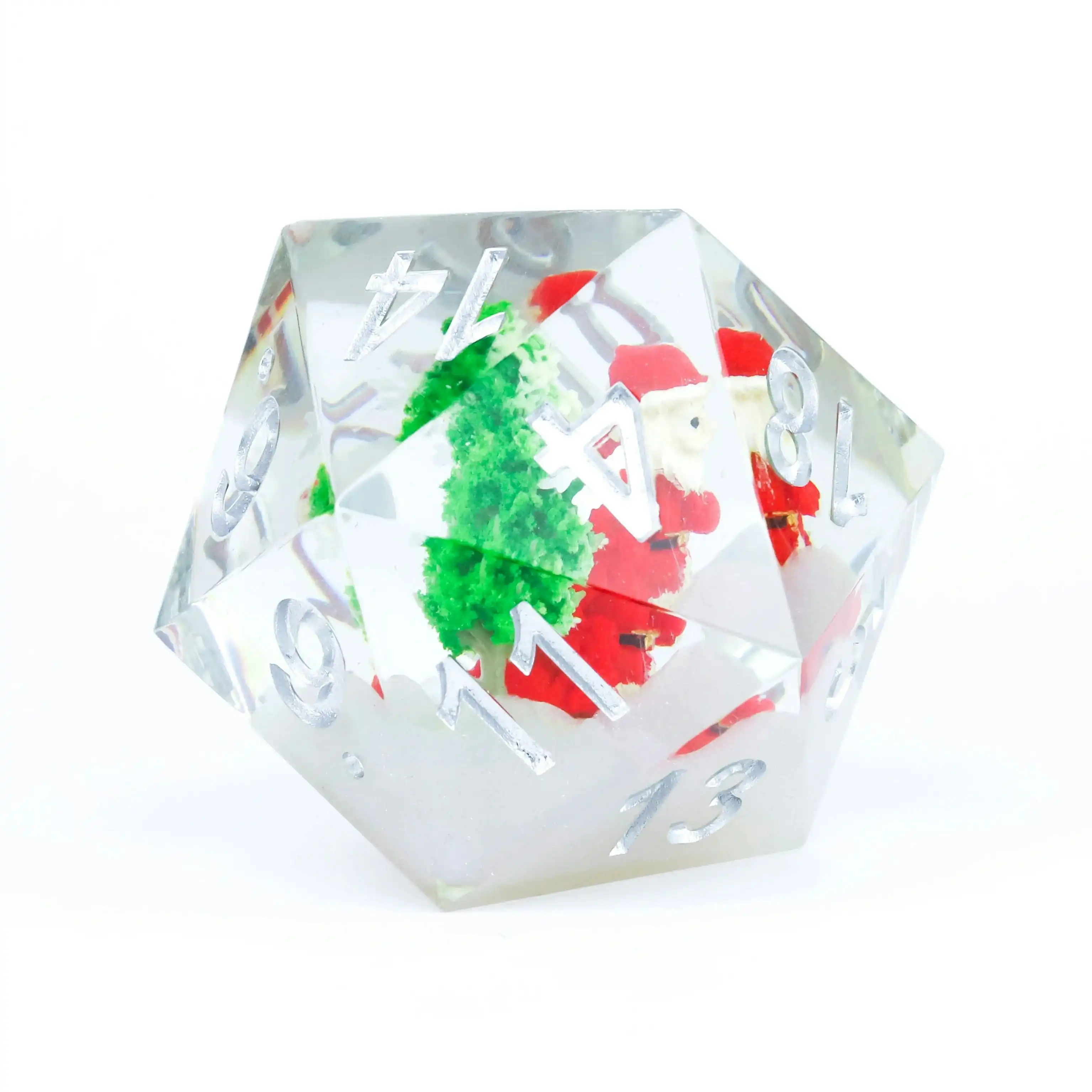 Sirius Dice - Santa Scenic Large D20