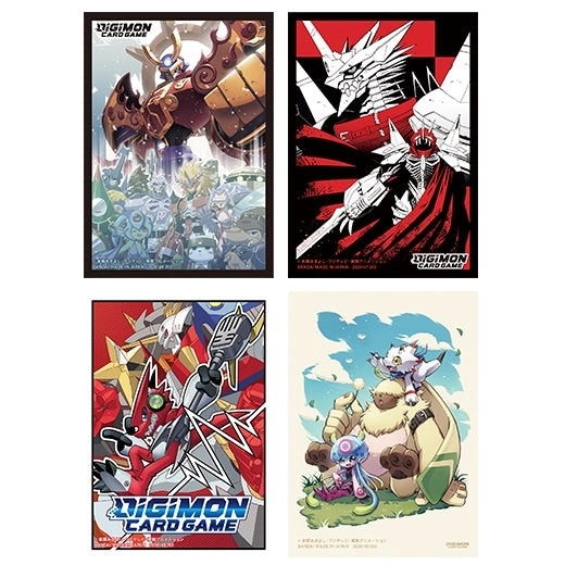 Digimon Card Game Official Sleeves Display 2022