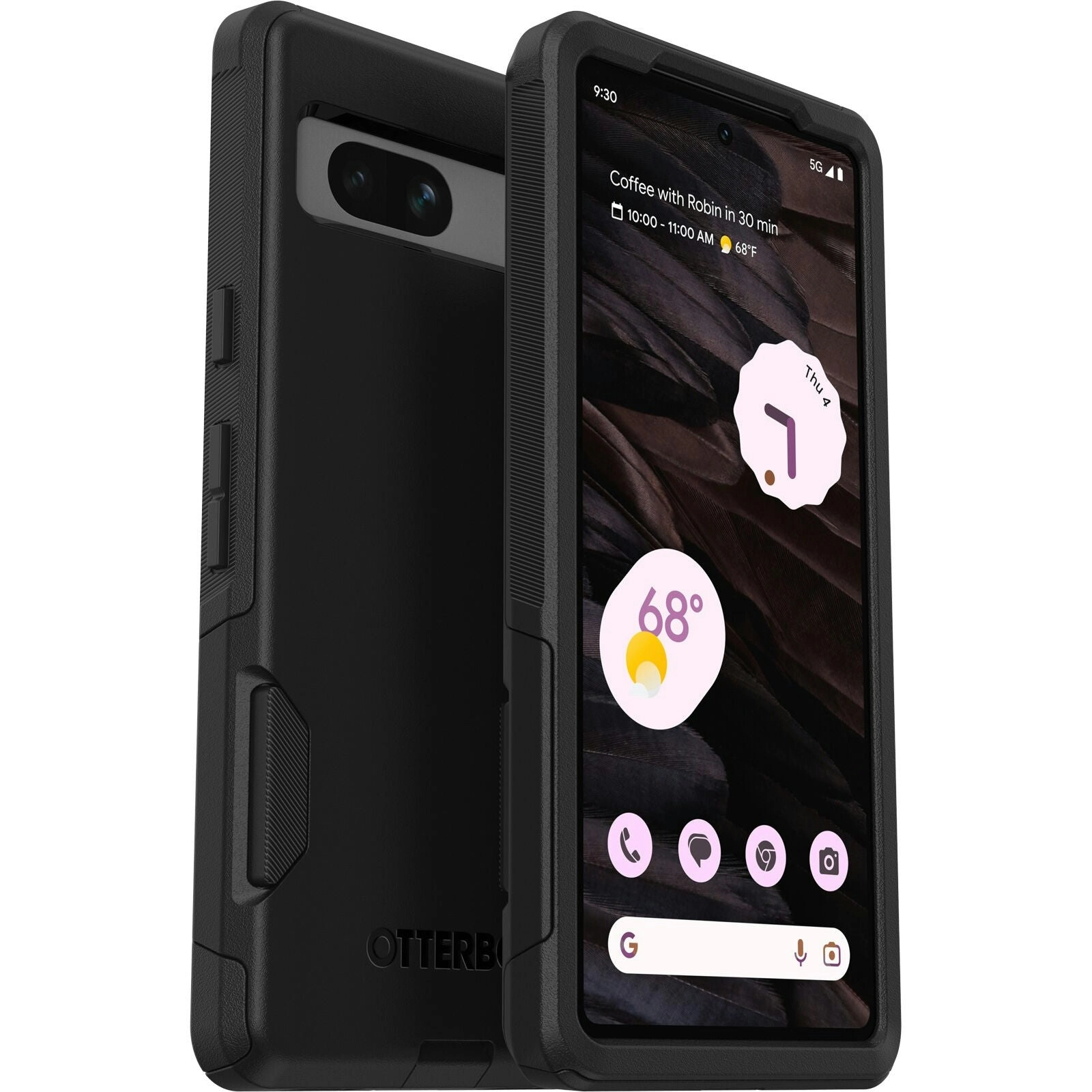 Otterbox Commuter Case For Google Pixel 7a - Black