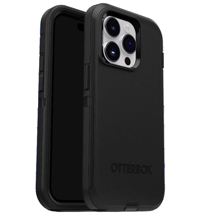 Otterbox Defender Case For Iphone 15 Pro Max - Black