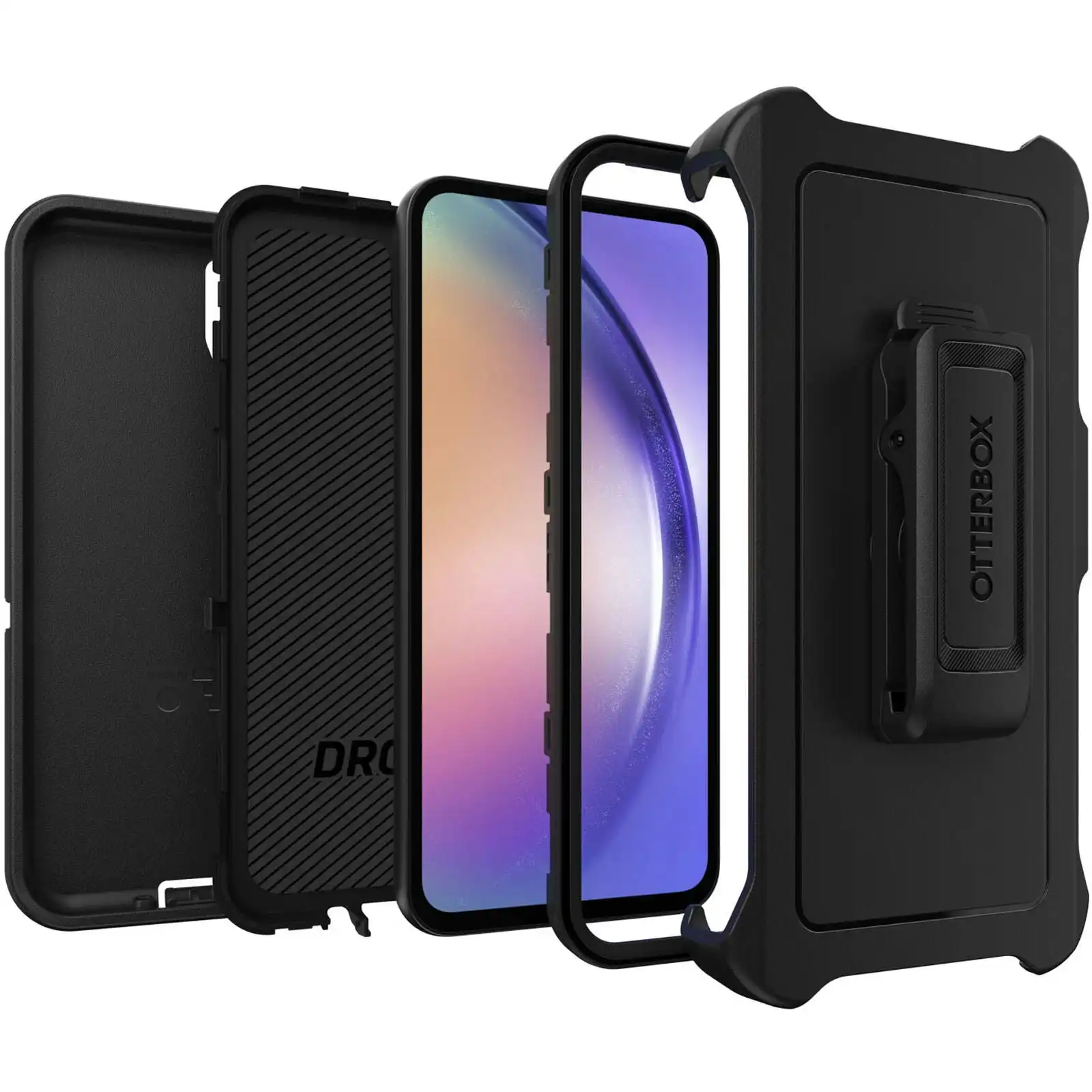 Otterbox Defender Case For Samsung Galaxy A54 5g - Black