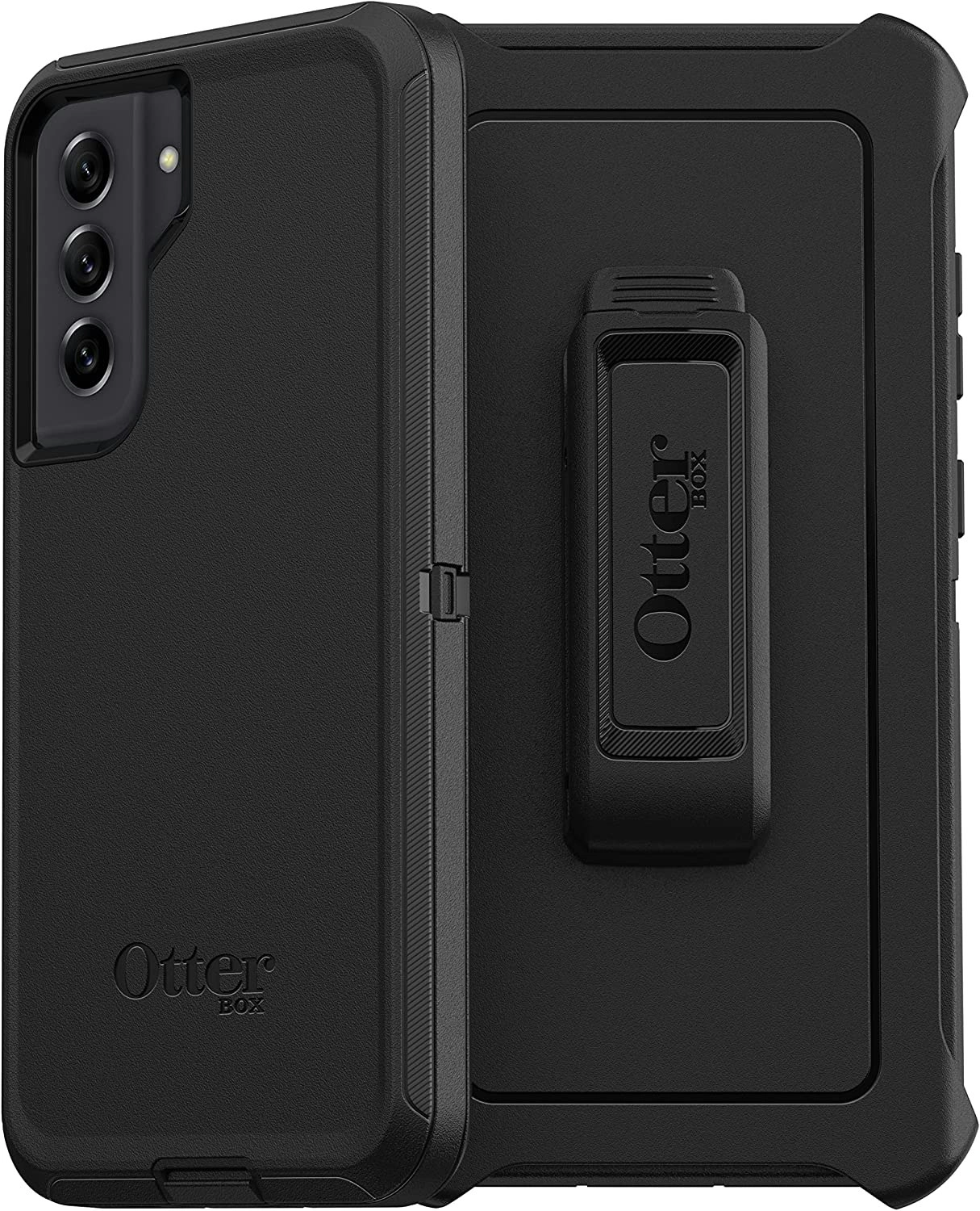 Otterbox Defender Series Case For Samsung Galaxy S21 Fe 5g - Black