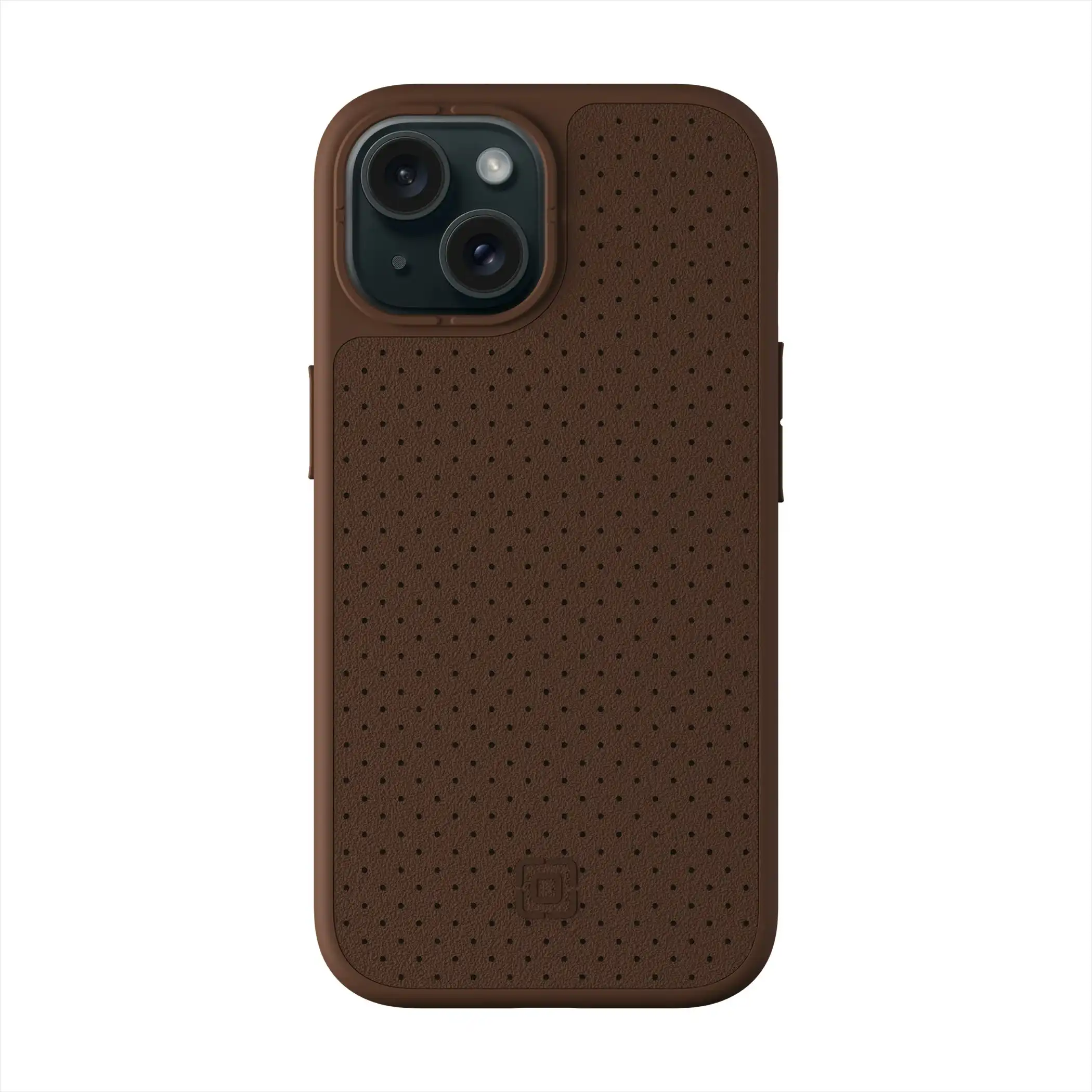 Incipio Cru. Stitch Case For Apple Iphone 15 -brown Faux