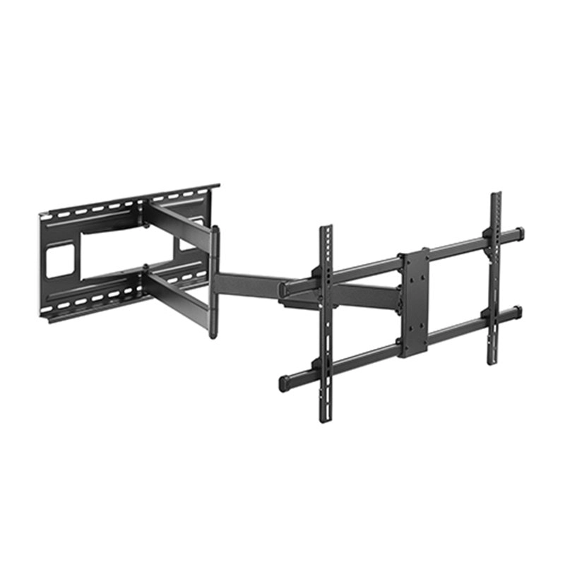 Brateck Extra Long Arm Full-motion Tv Wall Mount (43"-80") - Black