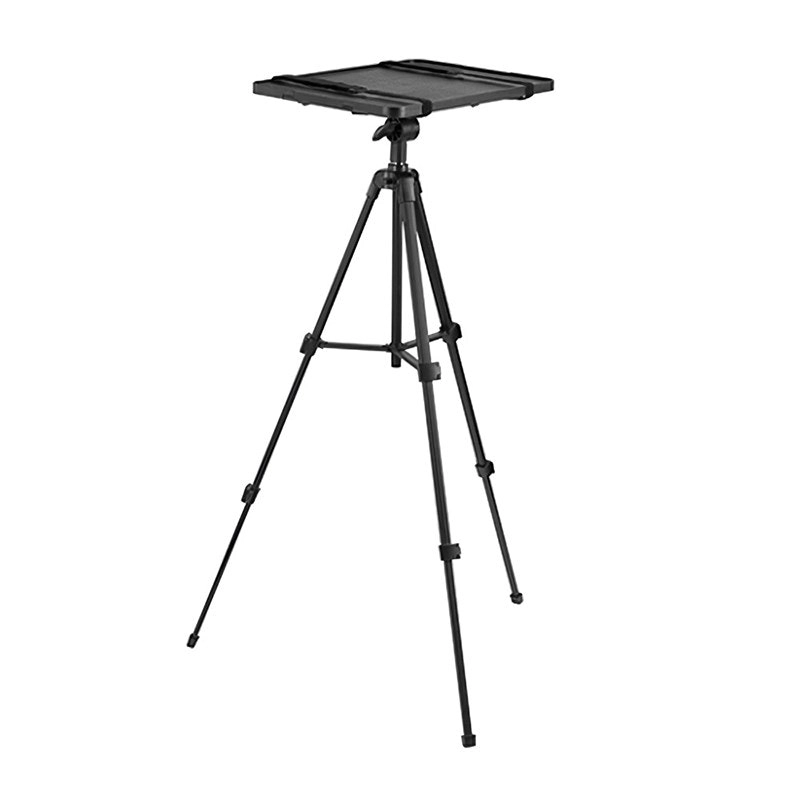 Brateck Lightweight Portable Tripod Projector Stand - Matte Black