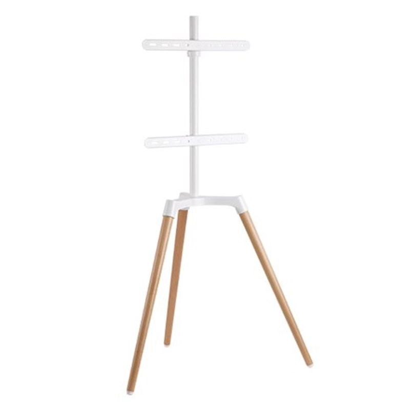 Brateck Pastel Easel Studio Tv Floor Tripod Stand - Matte White