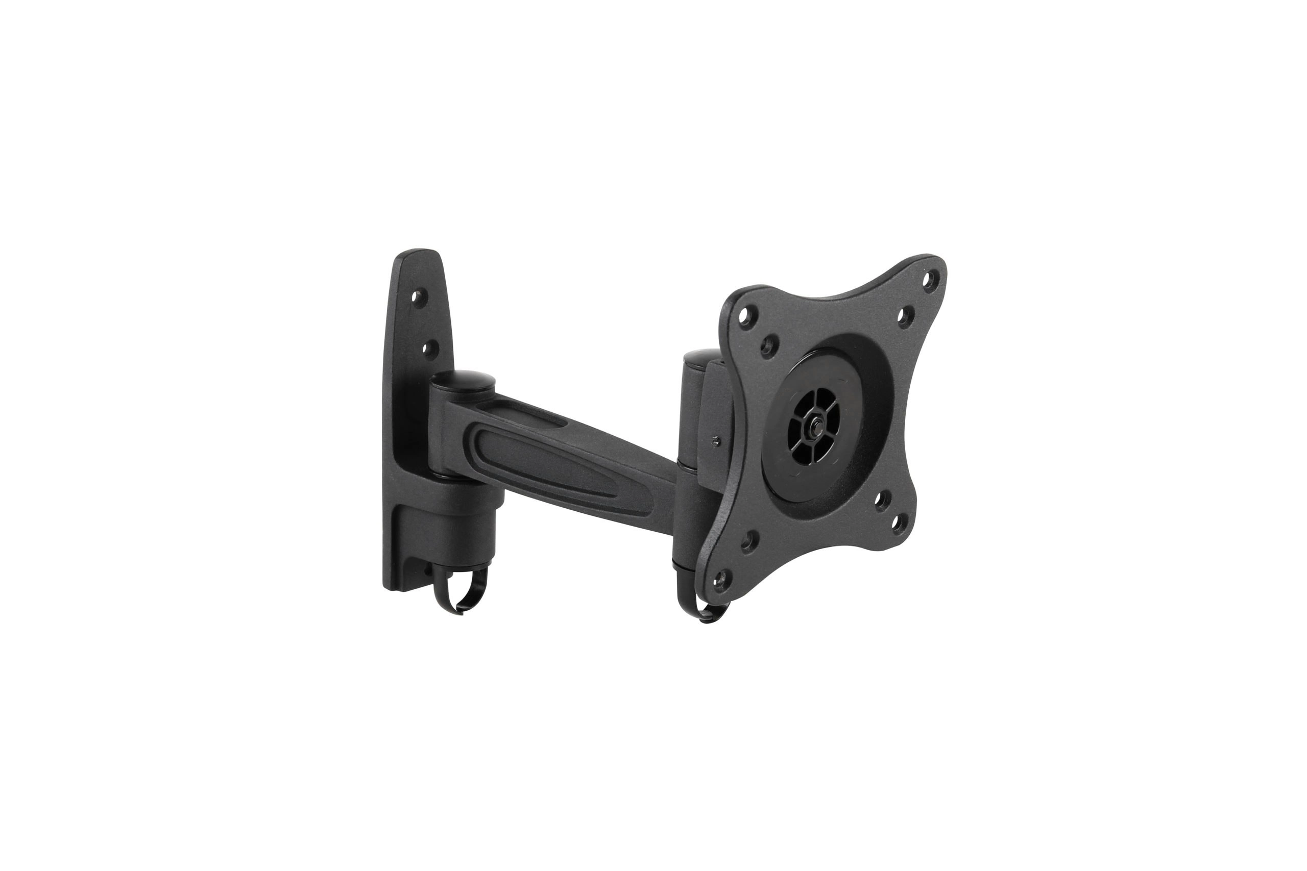 Brateck Single Monitor Tilting & Swivel Wall Bracket Mount 13"-27"