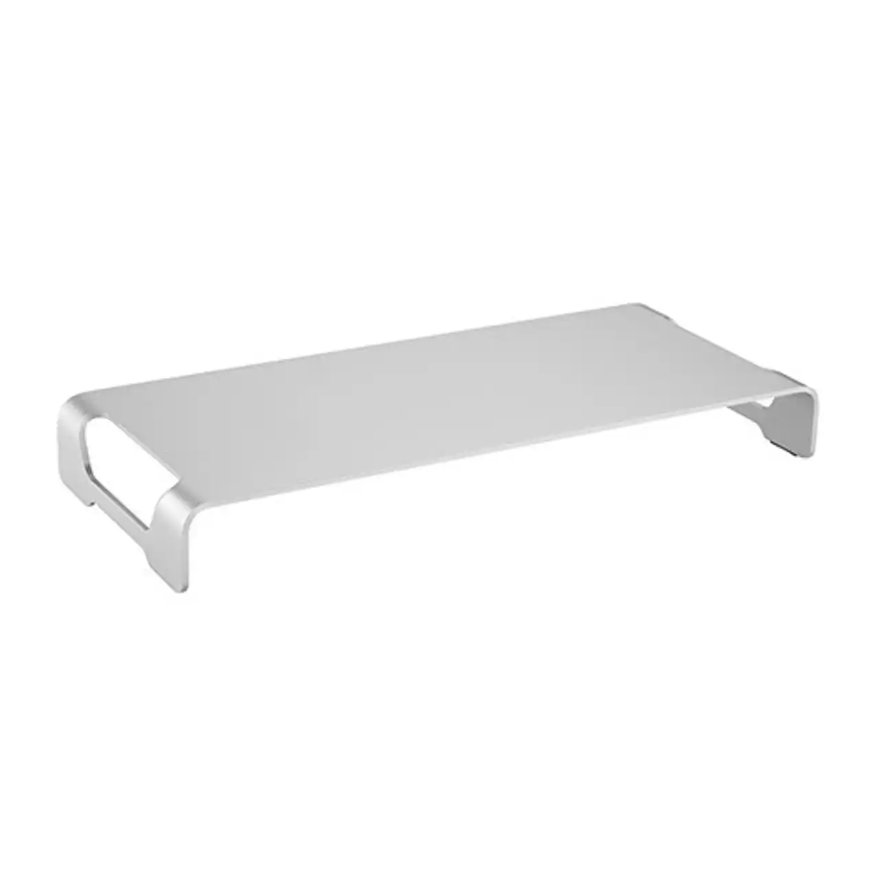 Brateck Slim Aluminum Monitor Riser - Silver