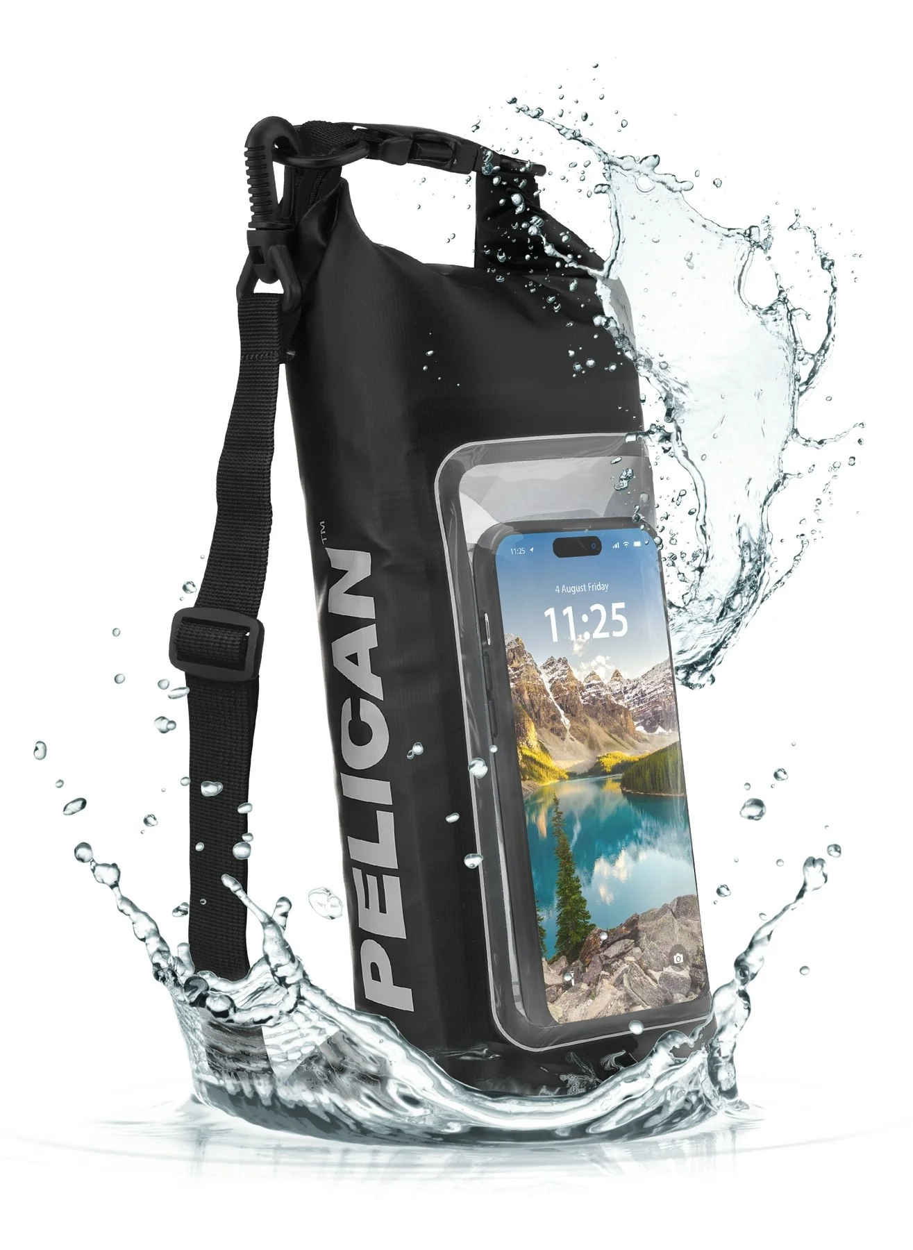 Pelican Marine Waterproof 2l Dry Bag - Stealth Black