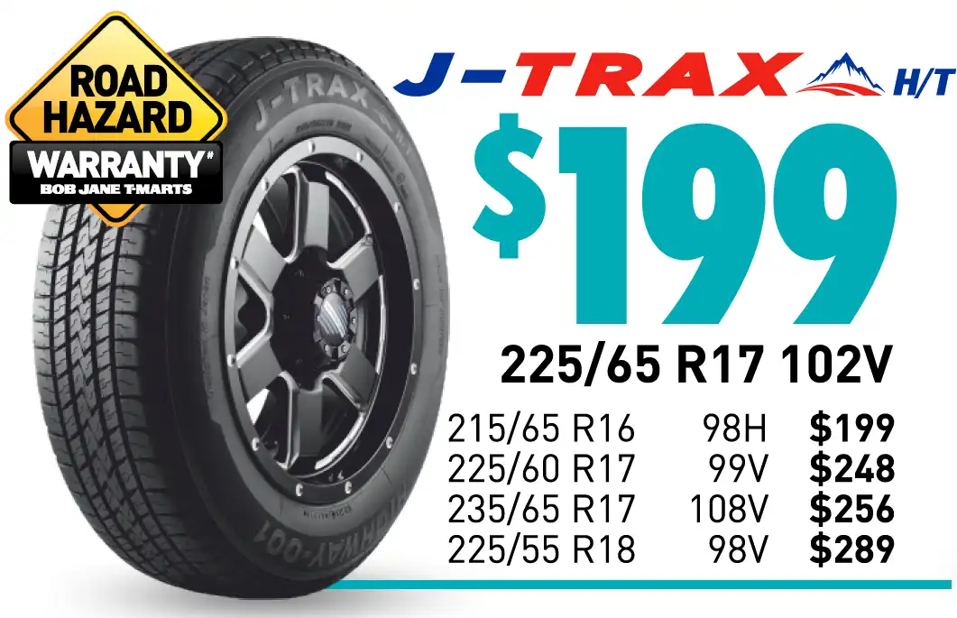 TYRE - J-TRAX H/T 225/65 R17 102V