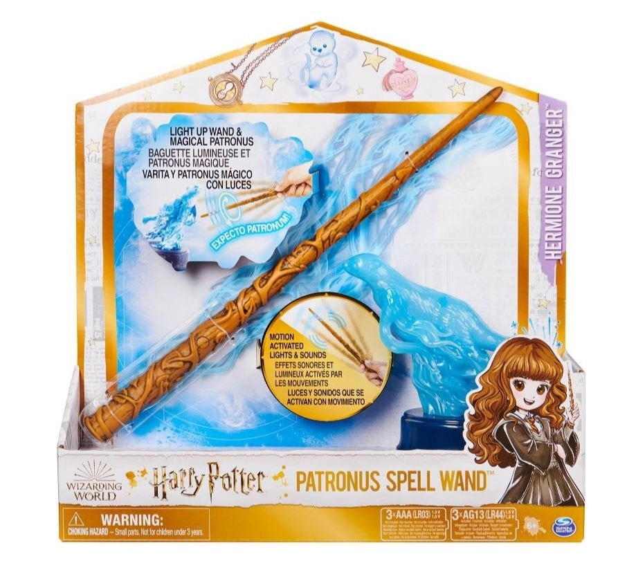 Harry Potter Patronus Feature Wand - Hermione