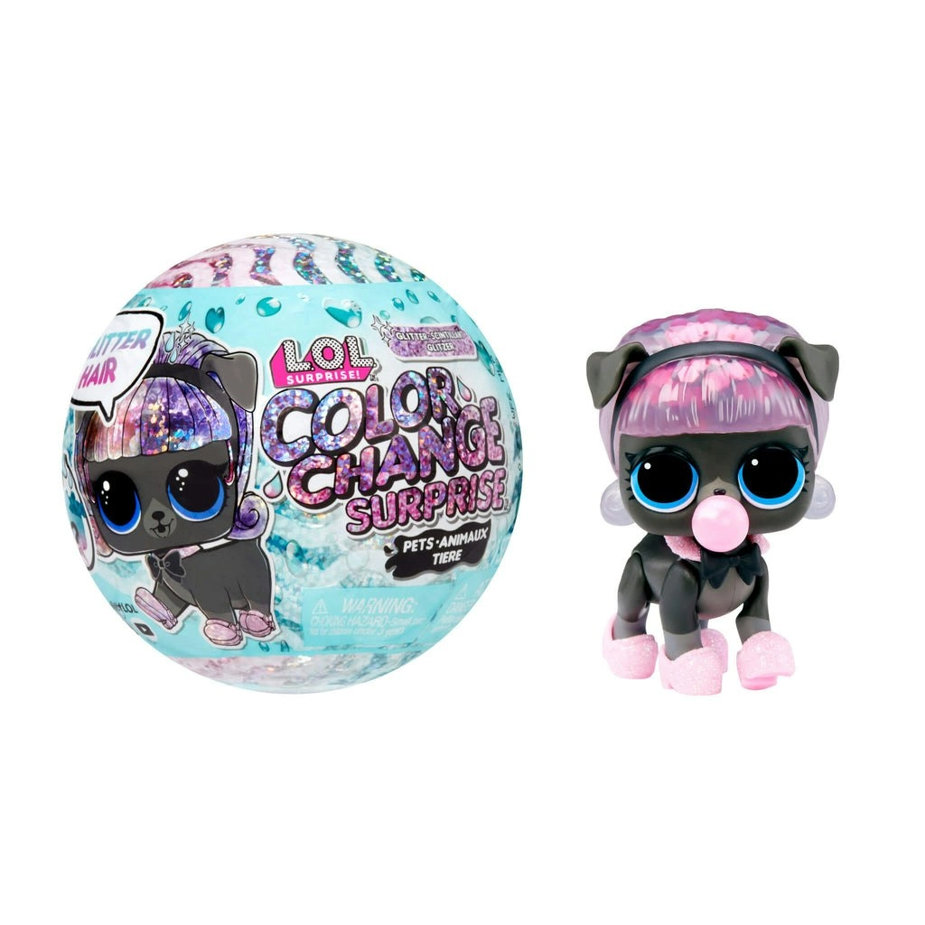 L.O.L Surprise Glitter Color Change Pets With 5 Surprises