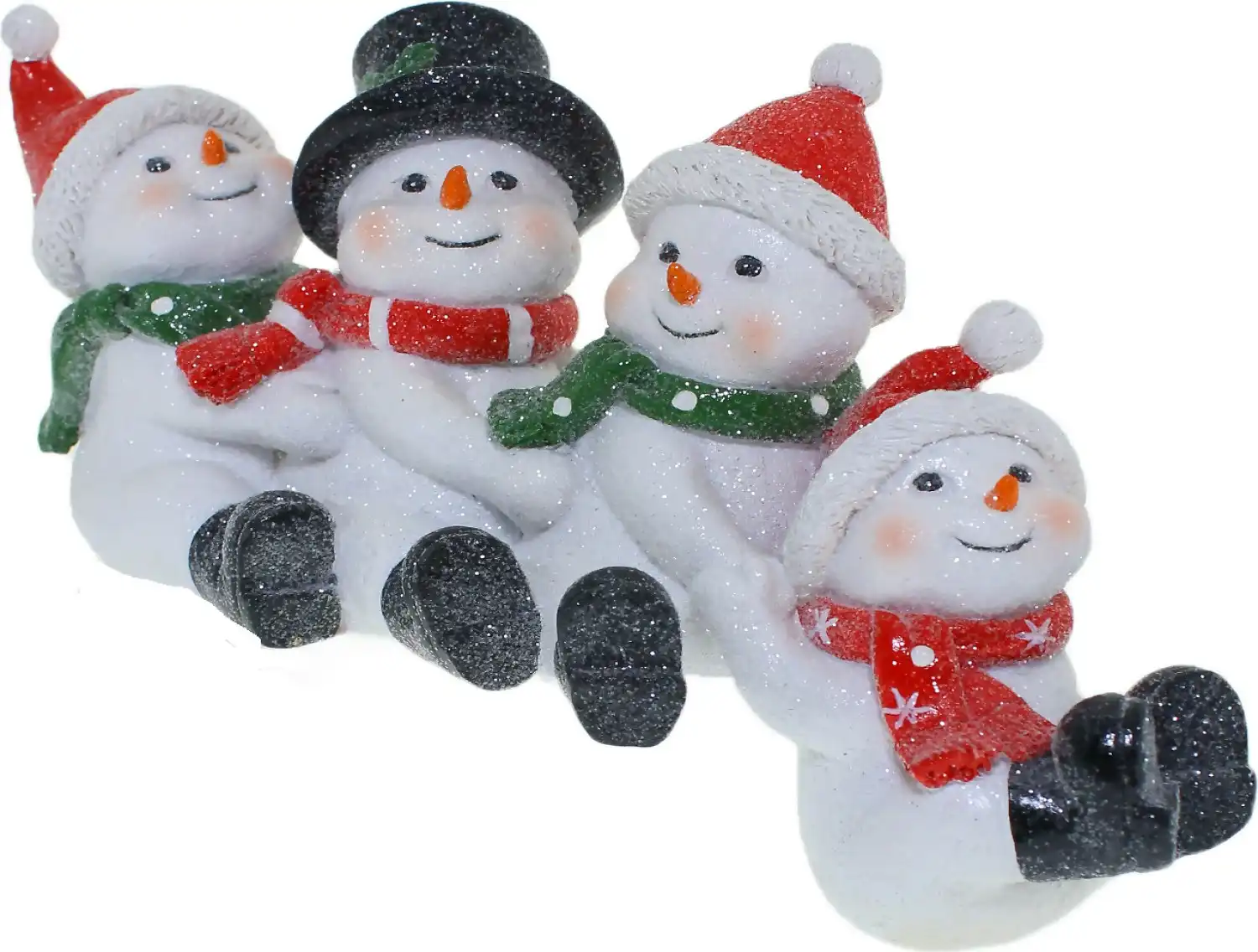 Cotton Candy - Xmas Snowman Shelf Stocking Hanger