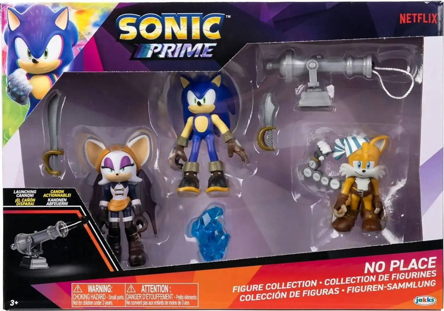 Netflix - Sonic Prime 2.5 Inch Figures Collection No Place