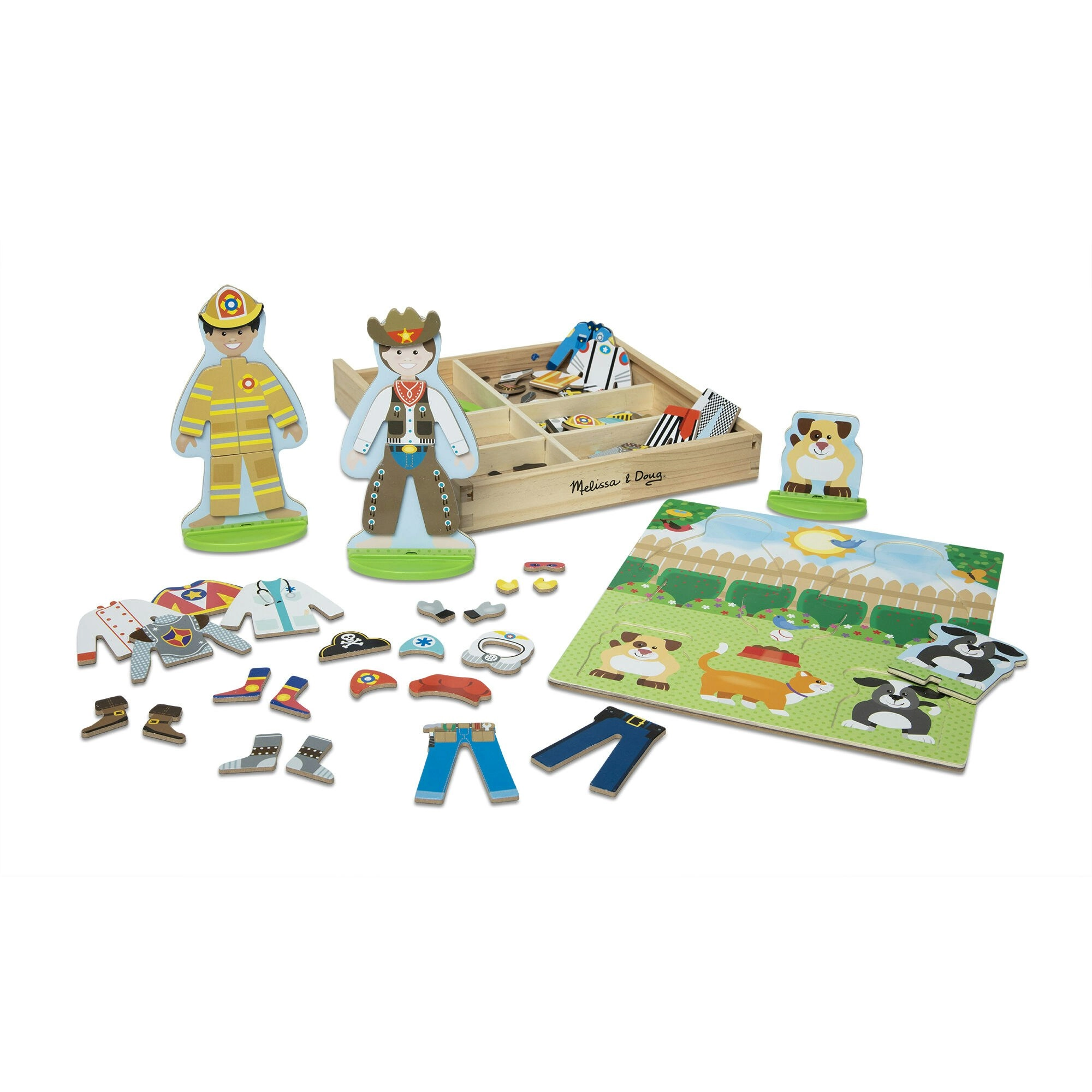 Melissa & Doug - Occupations Magnetic Pretend Play Set