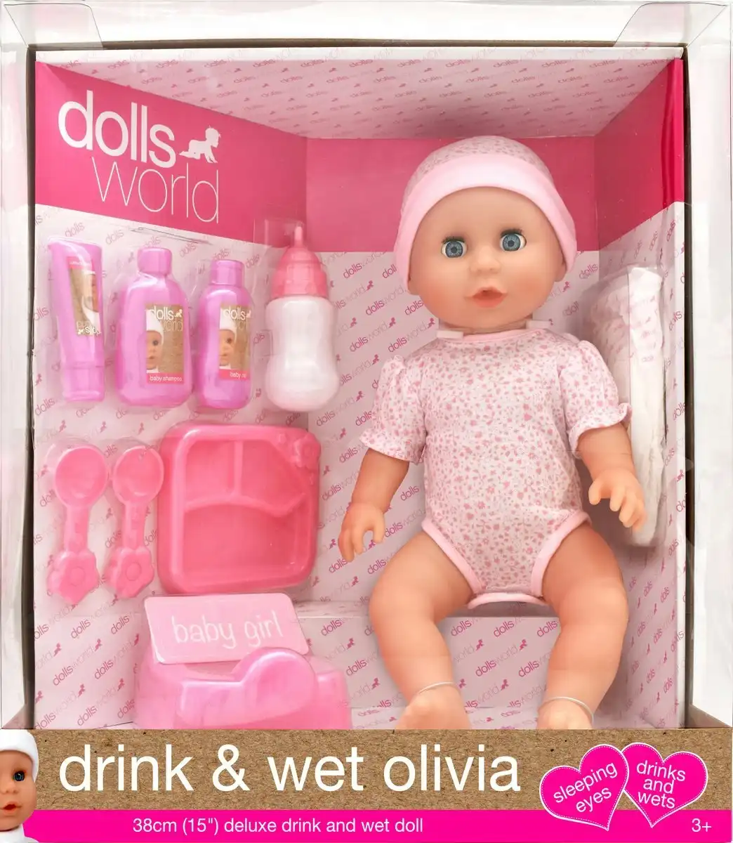 DollsWorld - Drink & Wet Olivia