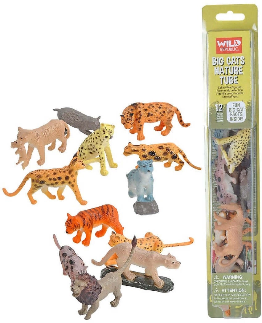 Wild Republic - Nature Tube Big Cat Collection