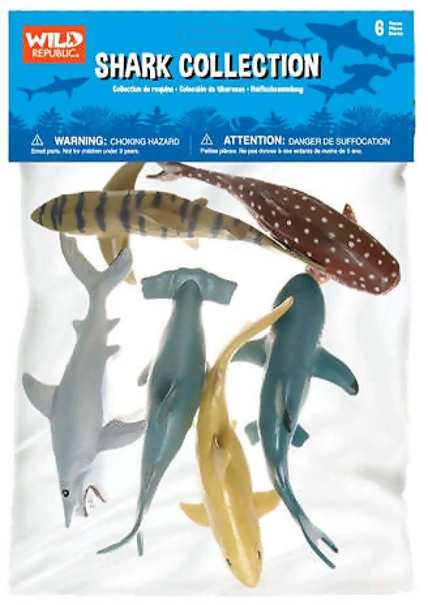 Wild Republic - Polybag Shark Collection