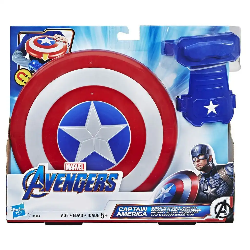 Avengers Captain America Magnetic Shield And Gauntlet