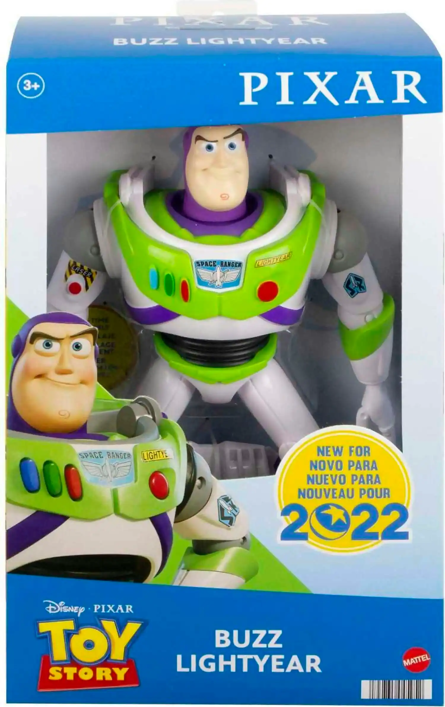 Disney Pixar - Toy Story Large Buzz Lightyear Action Figure Collectible Toy In 12-inch Scale