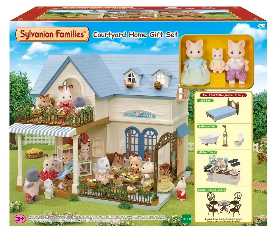 Sylvanian Families - Courtyard Home  Animal Doll Playset