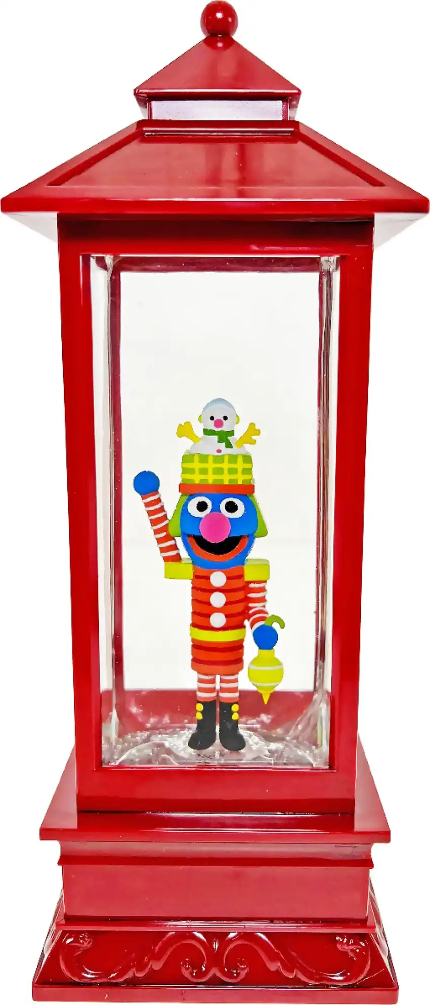 Cotton Candy - Xmas Sesame Street Grover Nutcracker Lantern