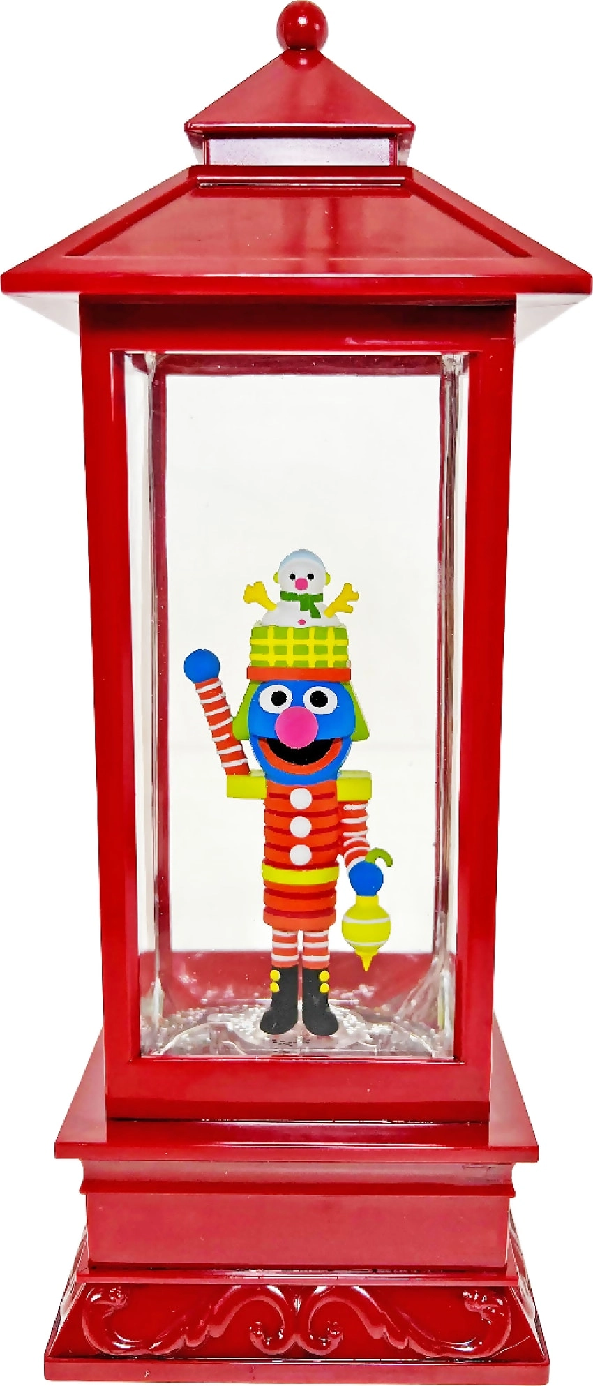 Cotton Candy - Xmas Sesame Street Grover Nutcracker Lantern