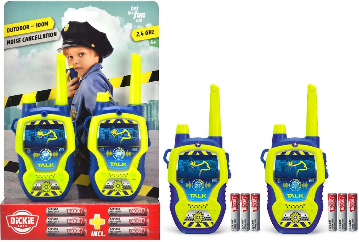 Dickie Toys - Walkie Talkie Police