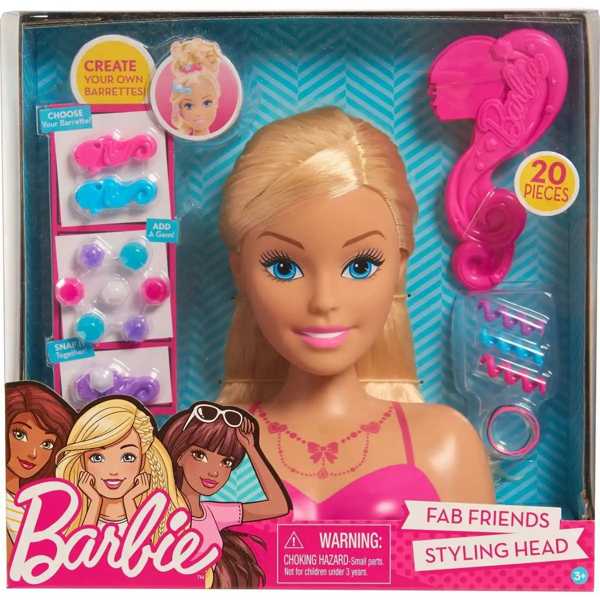 Barbie - Fashionistas Styling Head Blonde