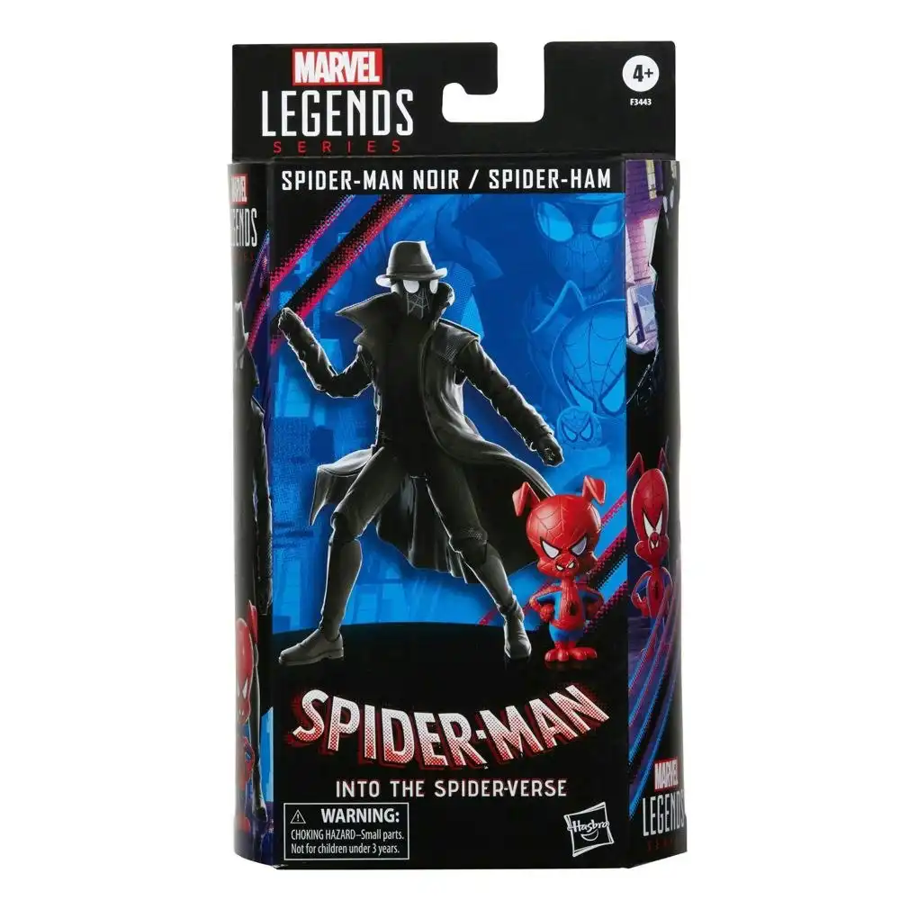 Marvel Legends 60th Anniversary Spider-man Noir And Spider-ham Action Figures 2pk Hasbro