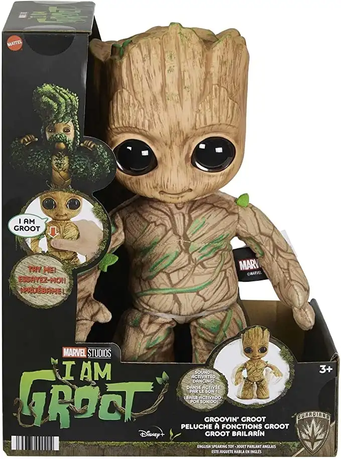 Marvel Plush I Am Groot Groovin & Talking