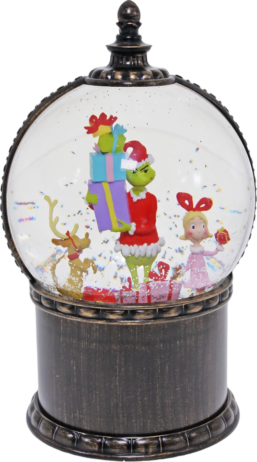 Cotton Candy - Xmas Globe Dr. Seuss Grinch Lantern