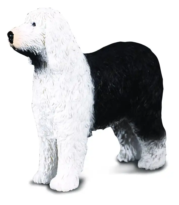 Collecta - Old English Sheepdog Animal Figurine