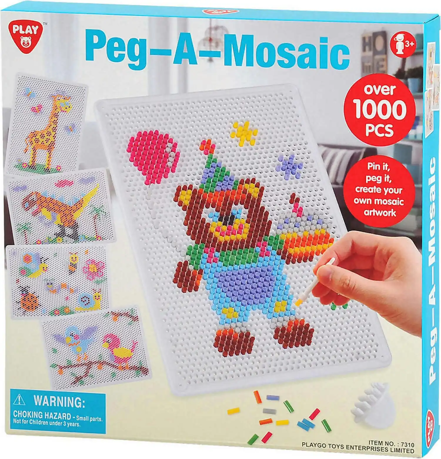 Playgo Toys Ent. Ltd - Peg-a-mosaic