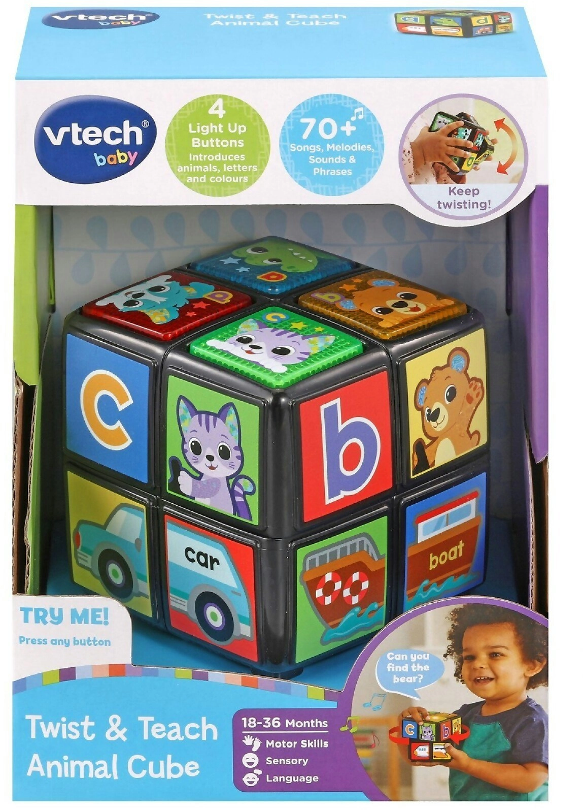 VTech - Twist & Teach Animal Cube