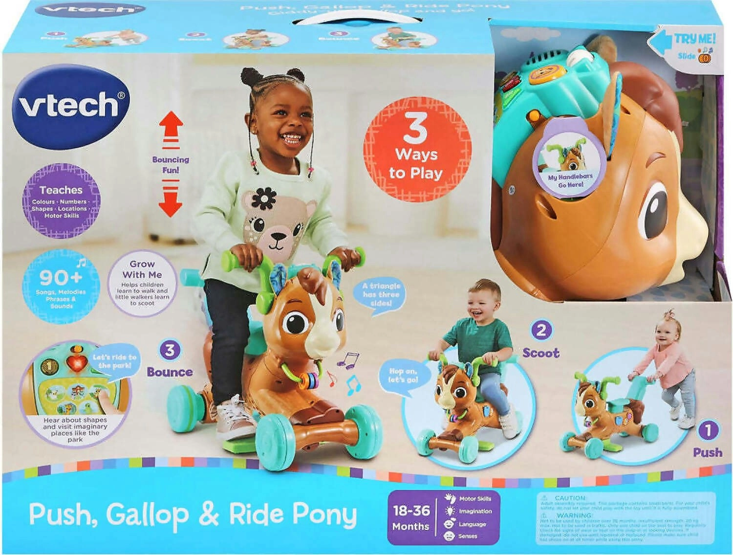 VTech - Push Gallop & Ride Pony