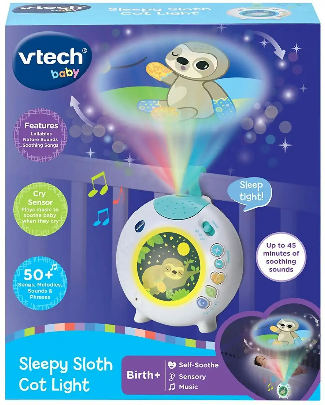 VTech - Sleepy Sloth Cot Light