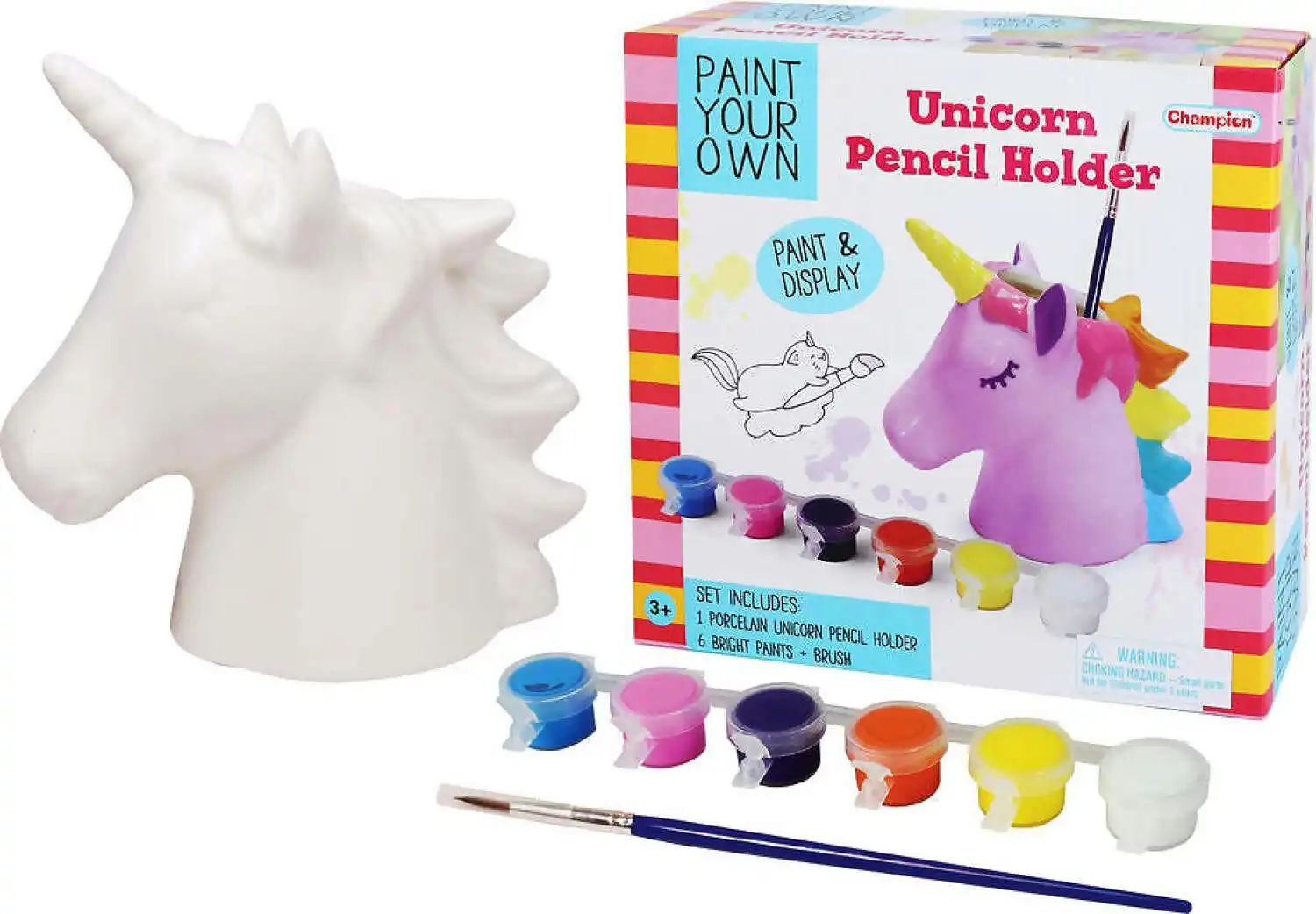 Champion - Paint Your Own Unicorn Pencil Holder