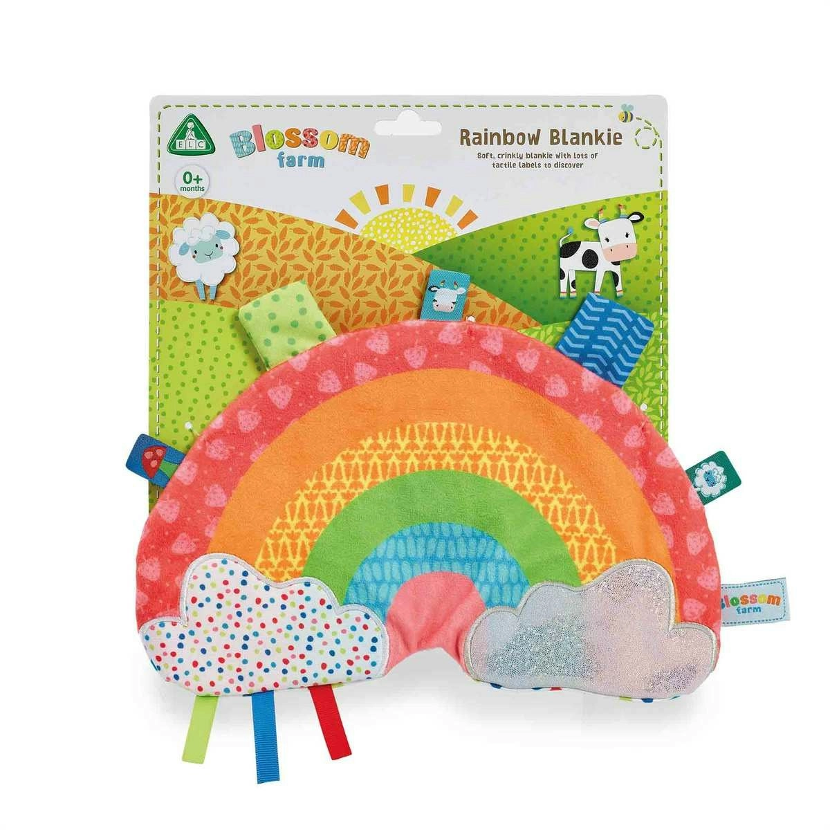 Early Learning Centre Blossom Farm Rainbow Blankie