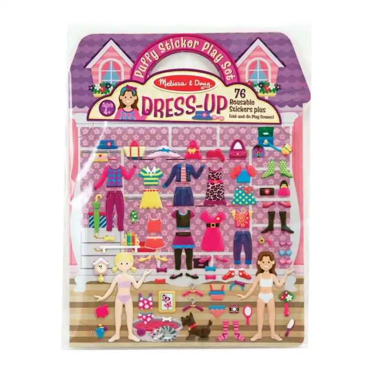 Melissa & Doug - Puffy Stickers Play Set: Dress-up