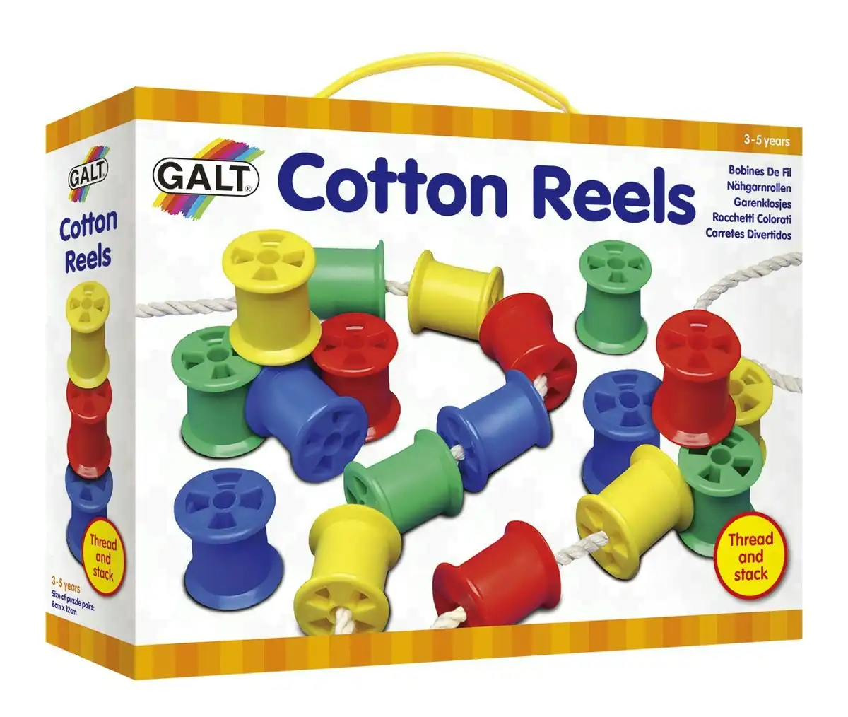 Galt - Cotton Reels Sorting Stacking Threading