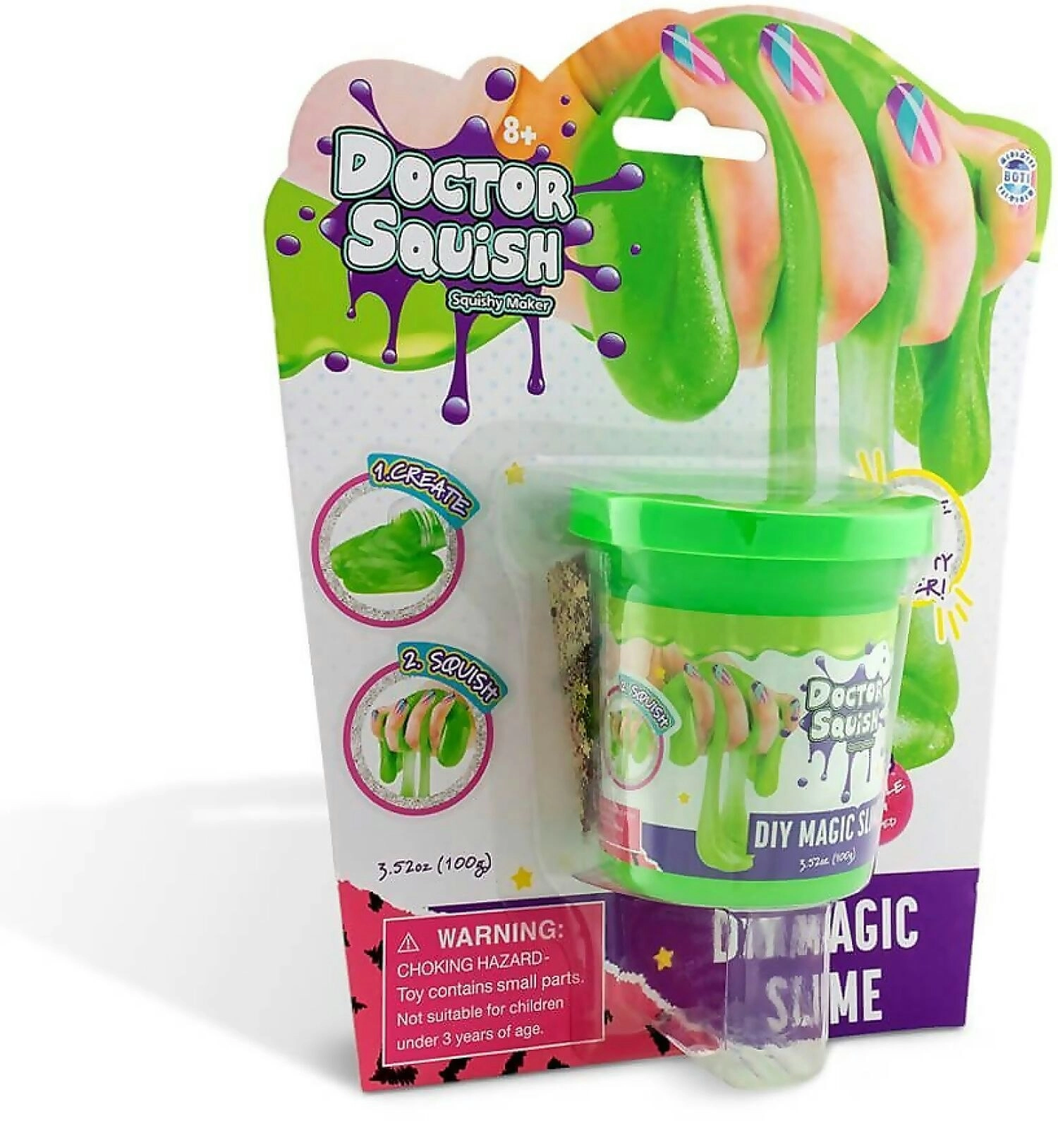 Doctor Squish Diy Magic Slime Green